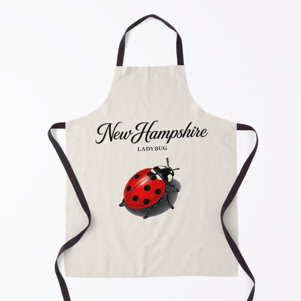 Item preview, New Hampshire Ladybug Retro Poster designed and sold by The-Drip-Studio.
