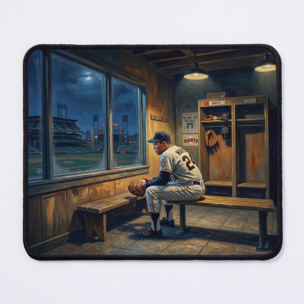 Item preview, Willie Mays Portrait designed and sold by Home Decor Art.
