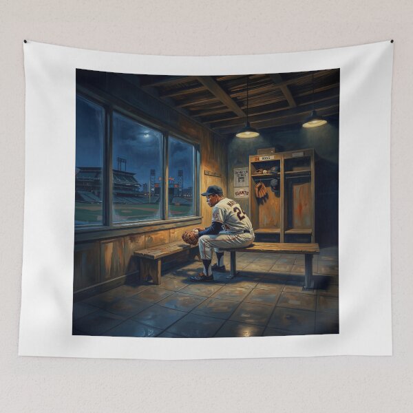 Item preview, Willie Mays Portrait designed and sold by Home Decor Art.