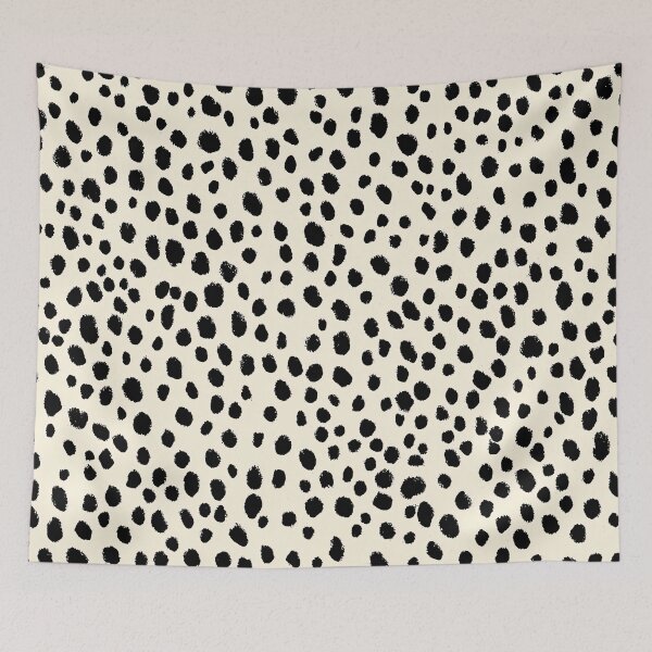 Item preview, Black Polka Dots Modern Abstract designed and sold by NicoleYoungStudio.