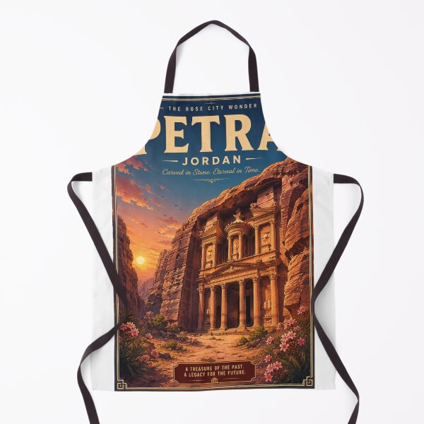 Item preview, Petra Jordan Retro Anime Travel Poster designed and sold by ElartedeNoel.