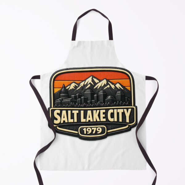 Item preview, Vintage Salt Lake City Sunset Skyline designed and sold by Dresut.