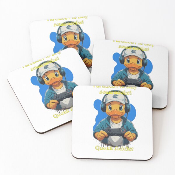 Item preview, Quack Addict Gamer Duck Video Game Pun designed and sold by Animalloveus.