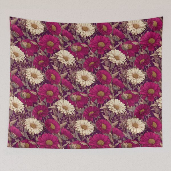 Item preview, Stunning Daisy Floral  - Birthday Flower Pattern   - Anniversary Gifts designed and sold by RoyalStarsPatts.