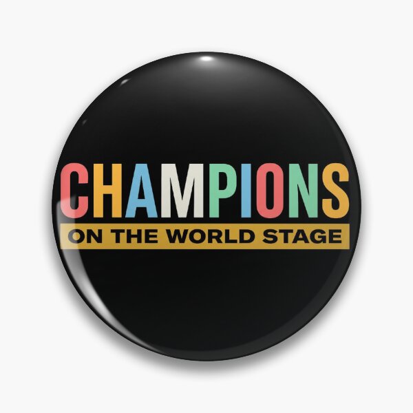 Item preview, Champions On The World Stage - Inspirational Global Graphic designed and sold by No Excuses .