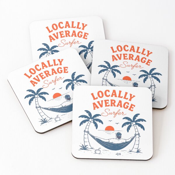 Item preview, Copy of Locally Average Surfer | Funny Surf Humor Lifestyle Design designed and sold by Islabonita..