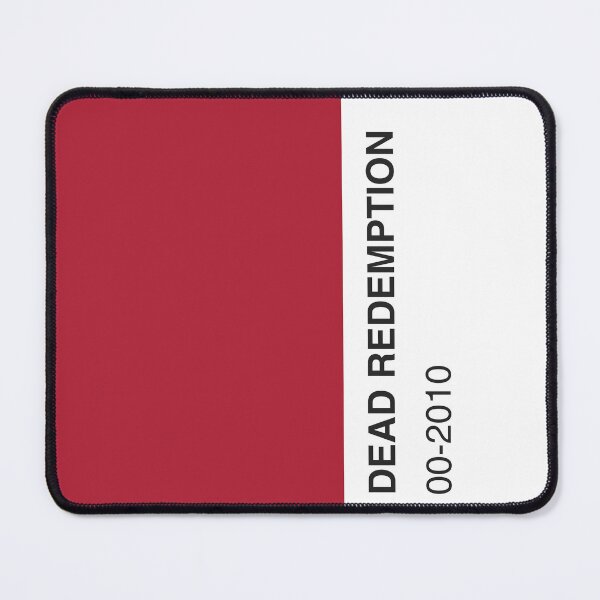 Item preview, Dead Redemption Video Game Red Colour Swatch - Full Width designed and sold by The Colourful Game.