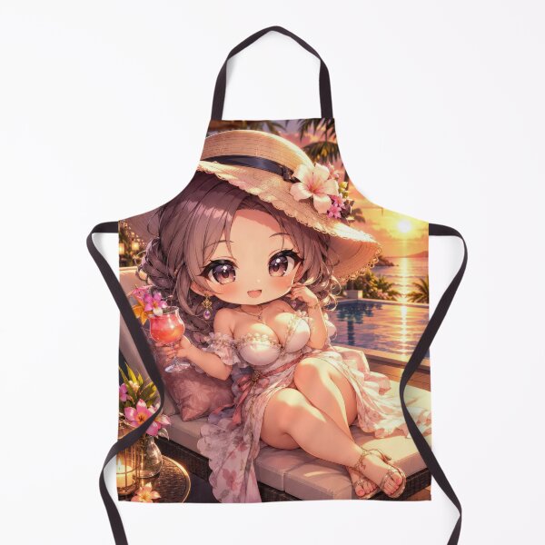 Item preview, Elegant Adult Chibi Beauty at Sunset Resort designed and sold by konkapo00.