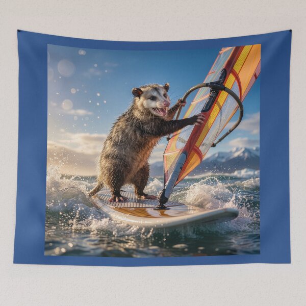 Item preview, Virginia Possum Windsurfs  designed and sold by Tridentulus.