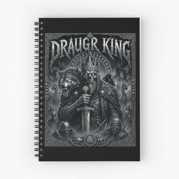 Item preview, Draugr King Rises From Valhalla's Cursed Shadows designed and sold by DeimosArtIntl.