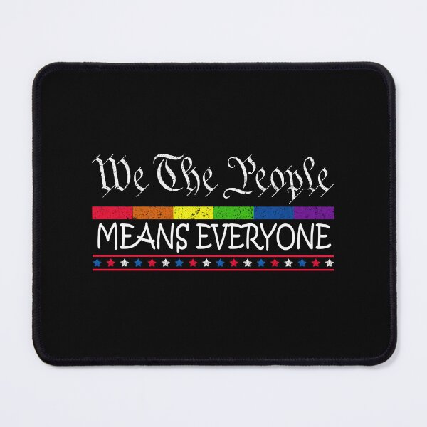 Item preview, We The People Means Everyone Lgbt Pride Month T-Shirt designed and sold by IzemART .