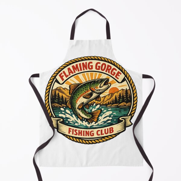 Item preview, Vintage Flaming Gorge Trout Badge designed and sold by Dresut.