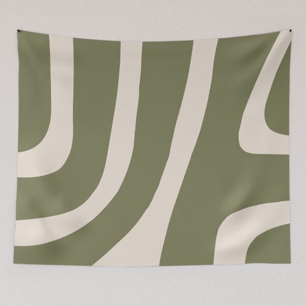 Item preview, Sage Green Modern Abstract Art designed and sold by NicoleYoungStudio.