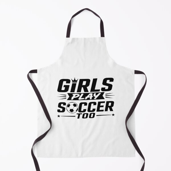 Item preview, Girls Play Soccer Too designed and sold by BrunoLinuxArt.