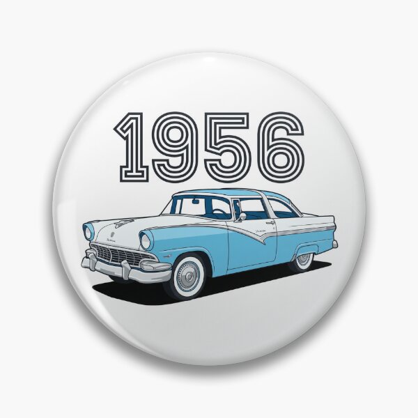 Item preview, 1956 Fairlane Vintage Turquoise and White Classic Car designed and sold by Off-Road-Zone.