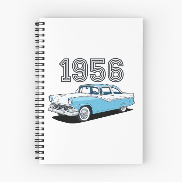 Item preview, 1956 Fairlane Vintage Turquoise and White Classic Car designed and sold by Off-Road-Zone.
