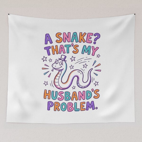 Item preview, A Snake Thats My Husbands Problem designed and sold by Stick-Artistry.
