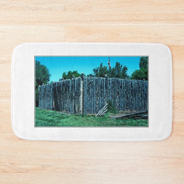 Item preview, Ogden, Utah, July 12, 1998, Fort Buenaventura Park, Wooden Stockade Fence designed and sold by AMacGPhilly.