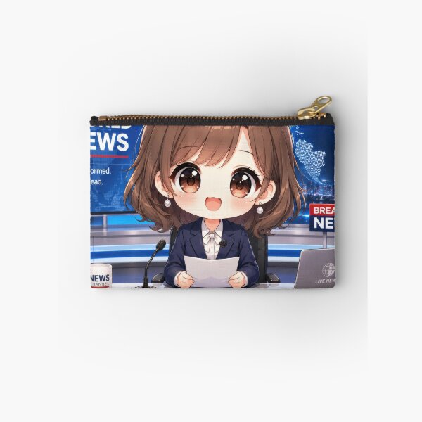 Item preview, Cute Chibi News Anchor designed and sold by konkapo00.