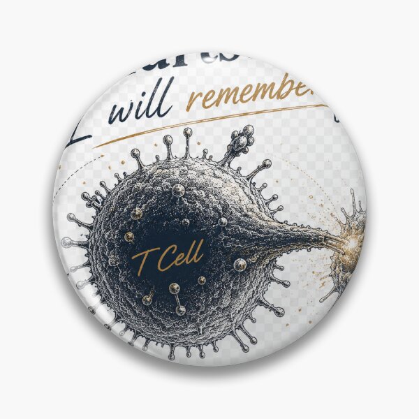 Item preview, T Cell Immunology Shirt – It Hurts I Will Remember You – Medical Student Biology Tee designed and sold by Smarteeshop.