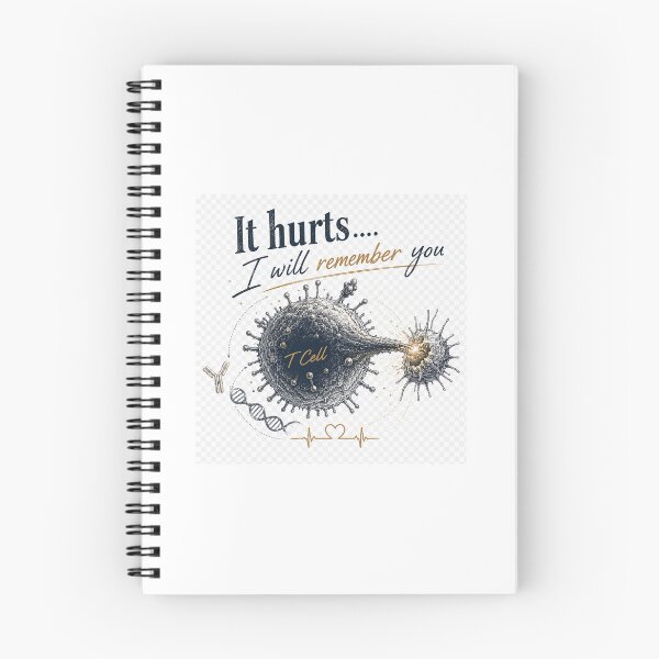Item preview, T Cell Immunology Shirt – It Hurts I Will Remember You – Medical Student Biology Tee designed and sold by Smarteeshop.