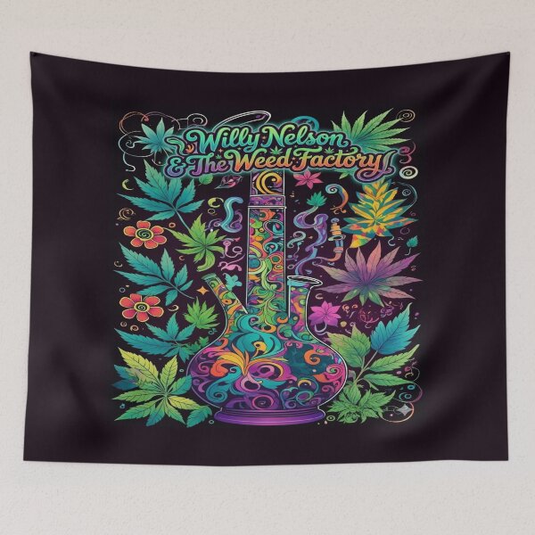 Item preview, willy Nelson weed factory designed and sold by Linder7878.
