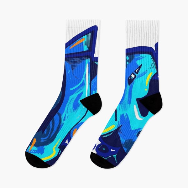 Item preview, BLUE Graffiti – Neon Urban Street Art designed and sold by NeonSpiritArt.