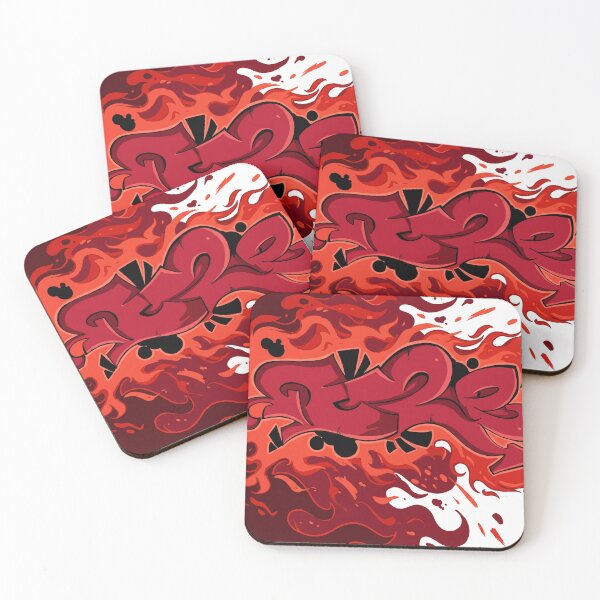Item preview, FIRE Graffiti – Neon Flame Street Art designed and sold by NeonSpiritArt.