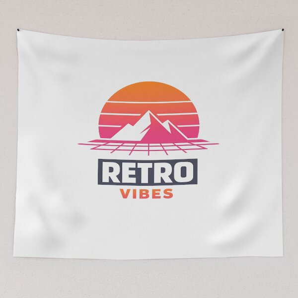 Item preview, Retro Vibes Minimalist 80s Vector Sunset T-Shirt Design designed and sold by Newthingzy.