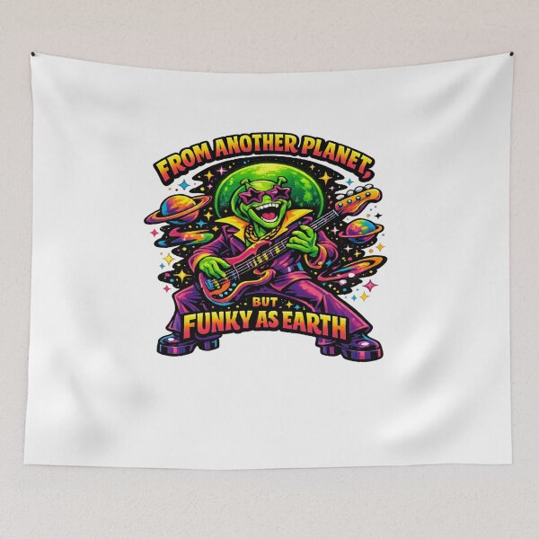 Item preview, Funky Alien Bass Groove Vibes designed and sold by Dresut.
