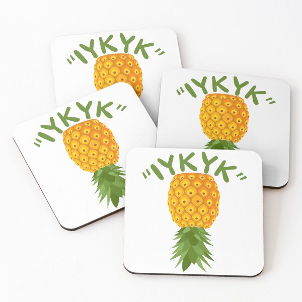 Item preview, Minimalist Upside Down Pineapple - Subtle Swinger Lifestyle Art designed and sold by 22kcashlab.