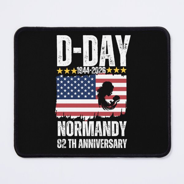 Item preview, D-Day 82nd Anniversary Operation Overlord Normandy 1944 Historical Tribute designed and sold by BOUCHERIT amine.