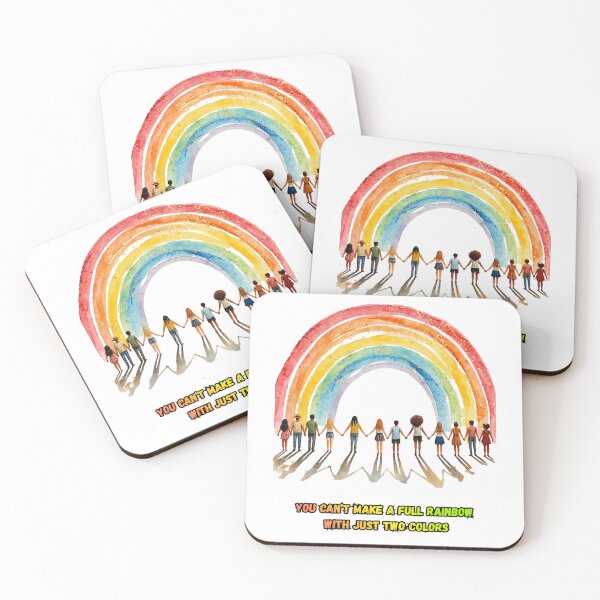 Item preview, Pride - You Can’t Make a Rainbow With Just Two Colors designed and sold by TeeGeeTees.