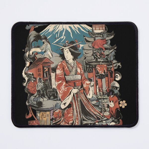 Item preview, Historical Art Fusion Japanese Warrior Design designed and sold by Sugengthecraftd.