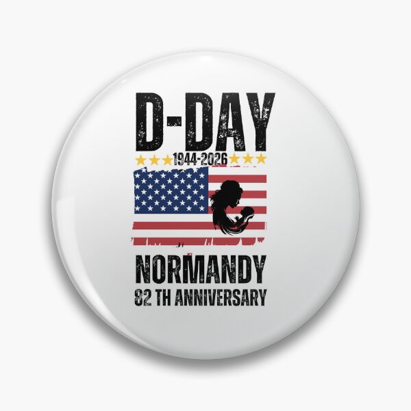 Item preview, D-Day 82nd Anniversary Operation Overlord Normandy 1944 Historical Tribute designed and sold by BOUCHERIT amine.