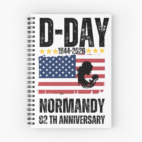 Item preview, D-Day 82nd Anniversary Operation Overlord Normandy 1944 Historical Tribute designed and sold by BOUCHERIT amine.