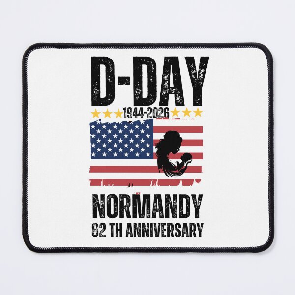 Item preview, D-Day 82nd Anniversary Operation Overlord Normandy 1944 Historical Tribute designed and sold by BOUCHERIT amine.
