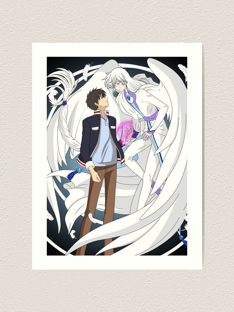 touya and yue sakura card captors art print by fantasylife redbubble touya and yue sakura card captors art print by fantasylife redbubble