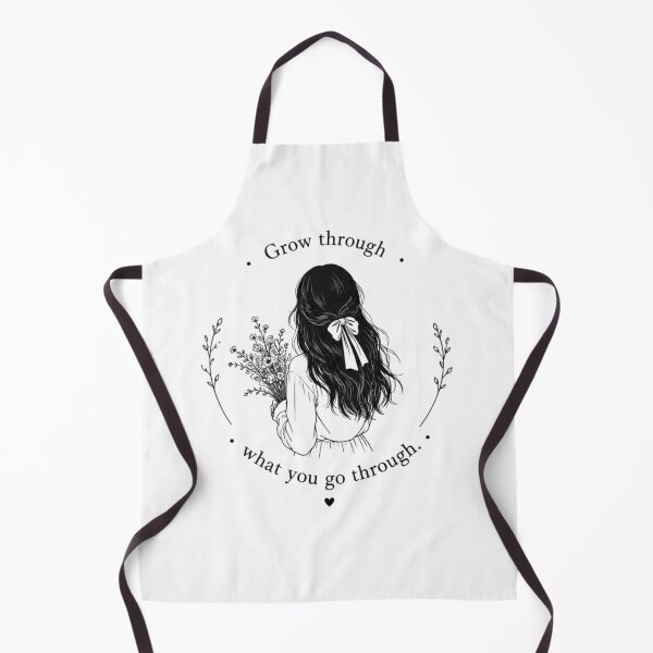 Item preview, Grow Through What You Go Through – Inspirational Growth & Resilience Quote designed and sold by MotivArtes.