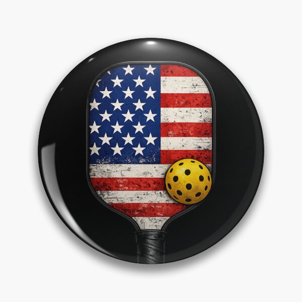 Item preview, American Flag Pickleball designed and sold by Pickleball Globe.
