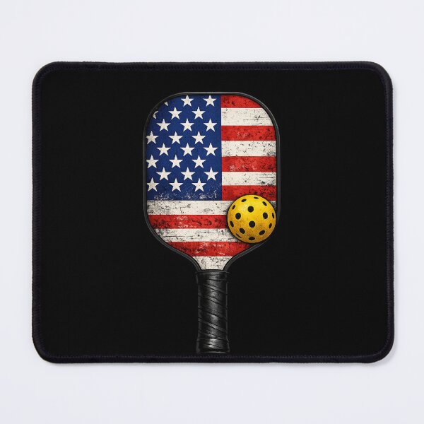 Item preview, American Flag Pickleball designed and sold by Pickleball Globe.