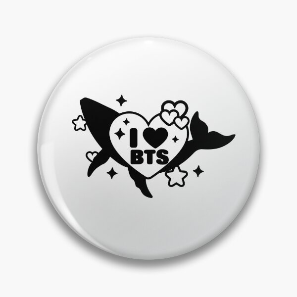 Item preview, BangtanBTS Whale Heart Svg - Army Fandom Digital Download - Kpop Whale Vector for Cricut & Silhouette - Bts Merch Diy designed and sold by bentenjaa.