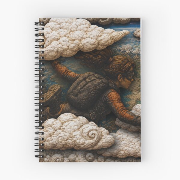 Item preview, Sky Diver Over the Clouds | Adventure Diorama Art designed and sold by IGLCreative.