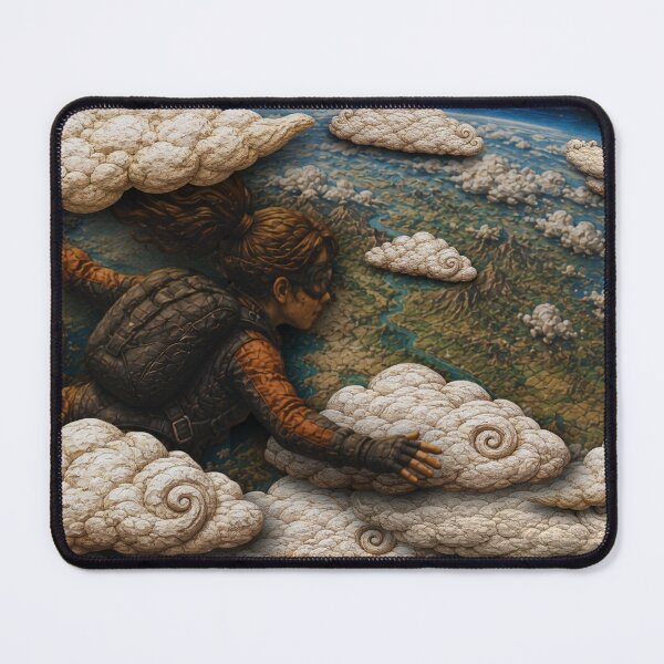 Item preview, Sky Diver Over the Clouds | Adventure Diorama Art designed and sold by IGLCreative.
