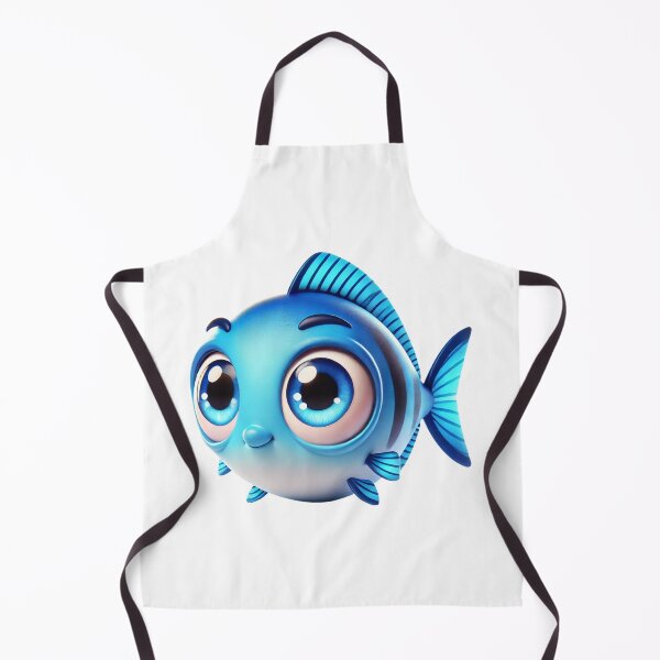 Item preview, Adorable Bluefish designed and sold by Sillytoe.