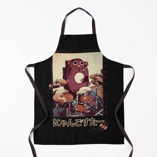 Item preview, Cool Cat Drummer Japanese Band  designed and sold by Sugengthecraftd.