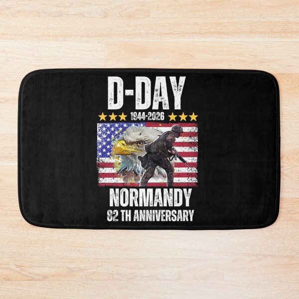 Item preview, D-Day 82nd Anniversary Operation Overlord Normandy 1944 Historical Tribute designed and sold by BOUCHERIT amine.