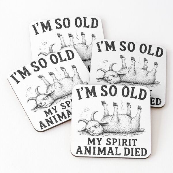 Item preview, Dead Spirit Old Goat designed and sold by EyesHaveIt.