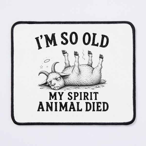 Item preview, Dead Spirit Old Goat designed and sold by EyesHaveIt.