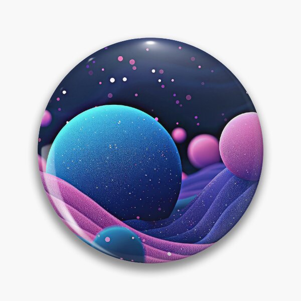 Item preview, Sci-Fi Fantasy Futuristic Galaxy In Blue And Pink designed and sold by DEC02.